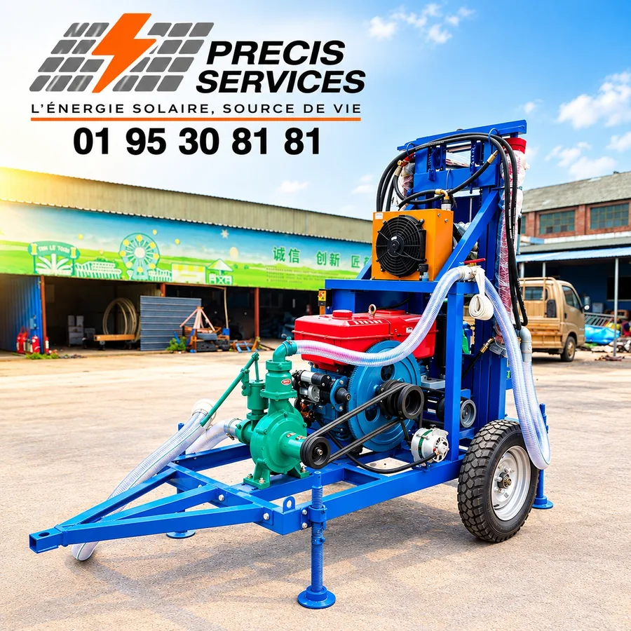 Machine de forage d'eau PRECIS SERVICES
